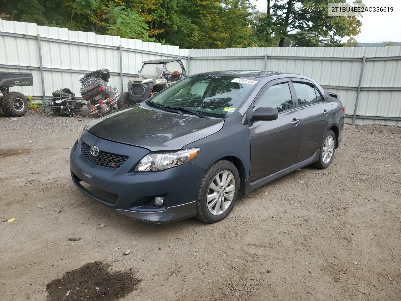 2010 Toyota Corolla Base VIN: 2T1BU4EE2AC336619 Lot: 71941134