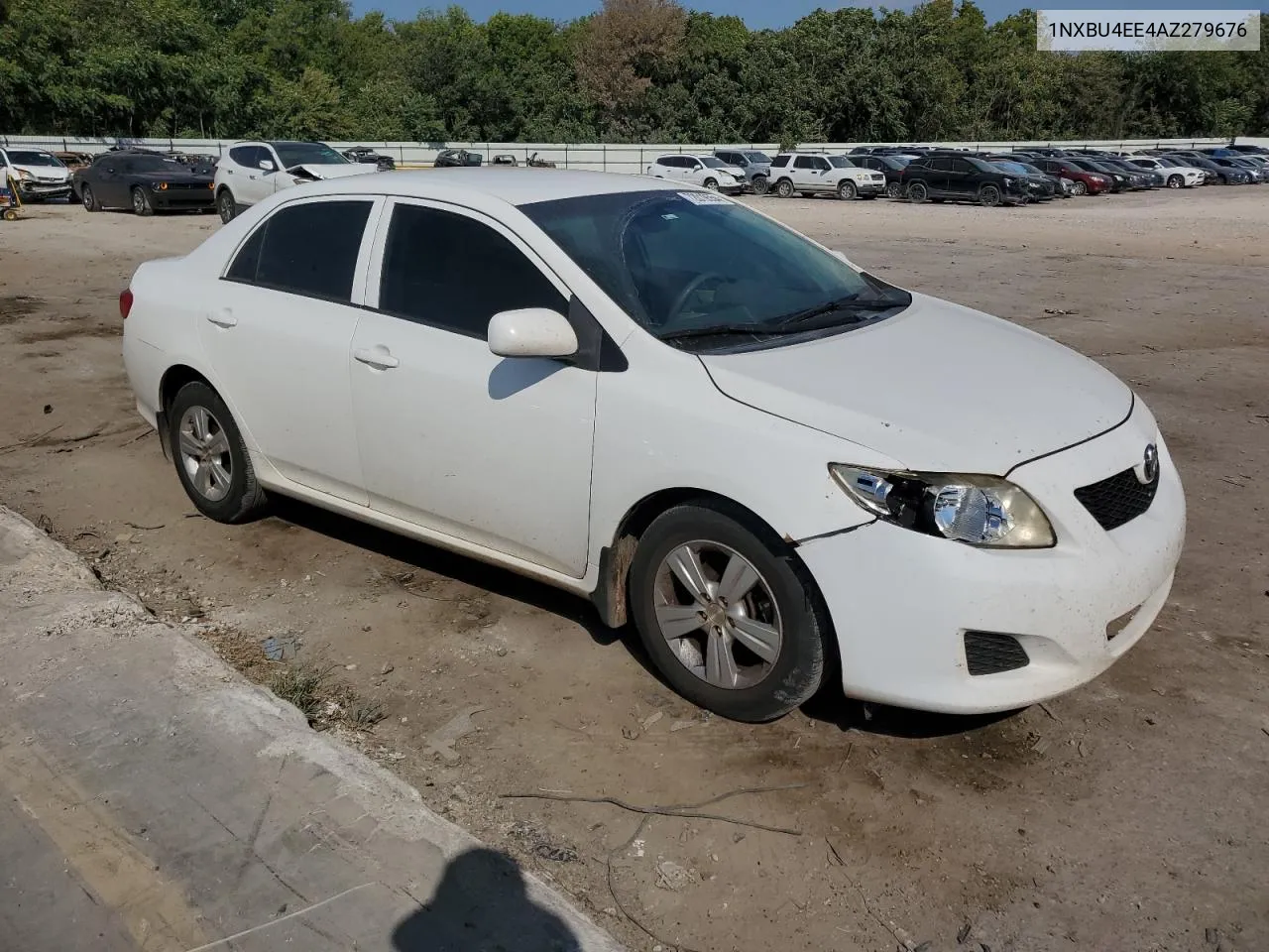 2010 Toyota Corolla Base VIN: 1NXBU4EE4AZ279676 Lot: 72019554