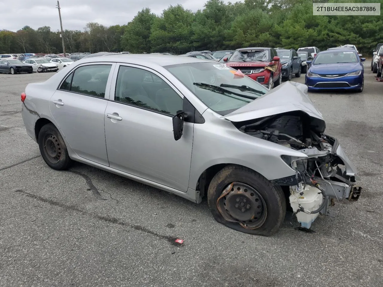 2010 Toyota Corolla Base VIN: 2T1BU4EE5AC387886 Lot: 72042614