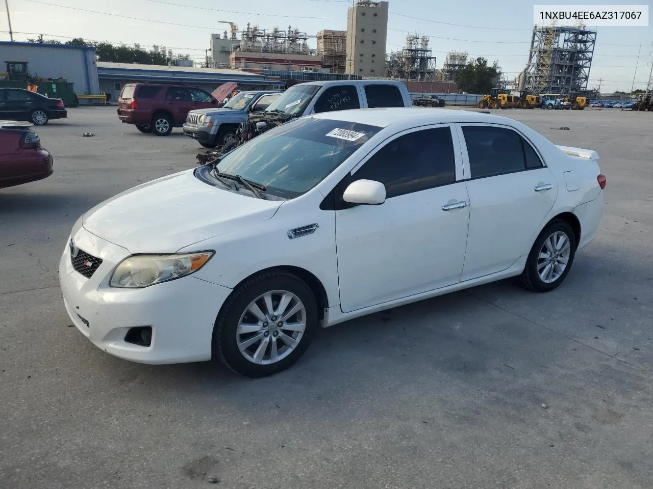 2010 Toyota Corolla Base VIN: 1NXBU4EE6AZ317067 Lot: 72083994