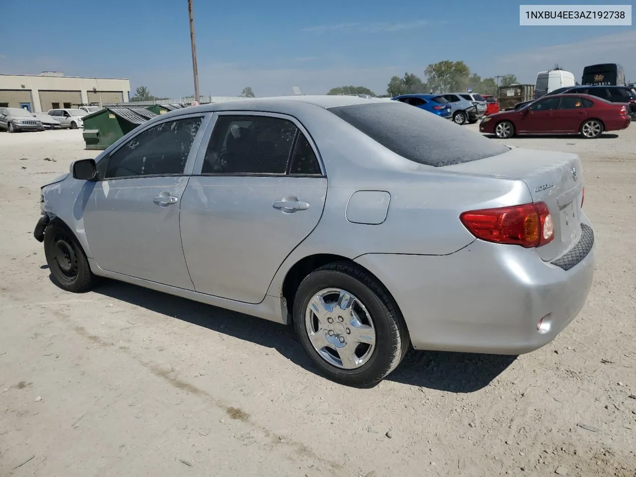 2010 Toyota Corolla Base VIN: 1NXBU4EE3AZ192738 Lot: 72128274