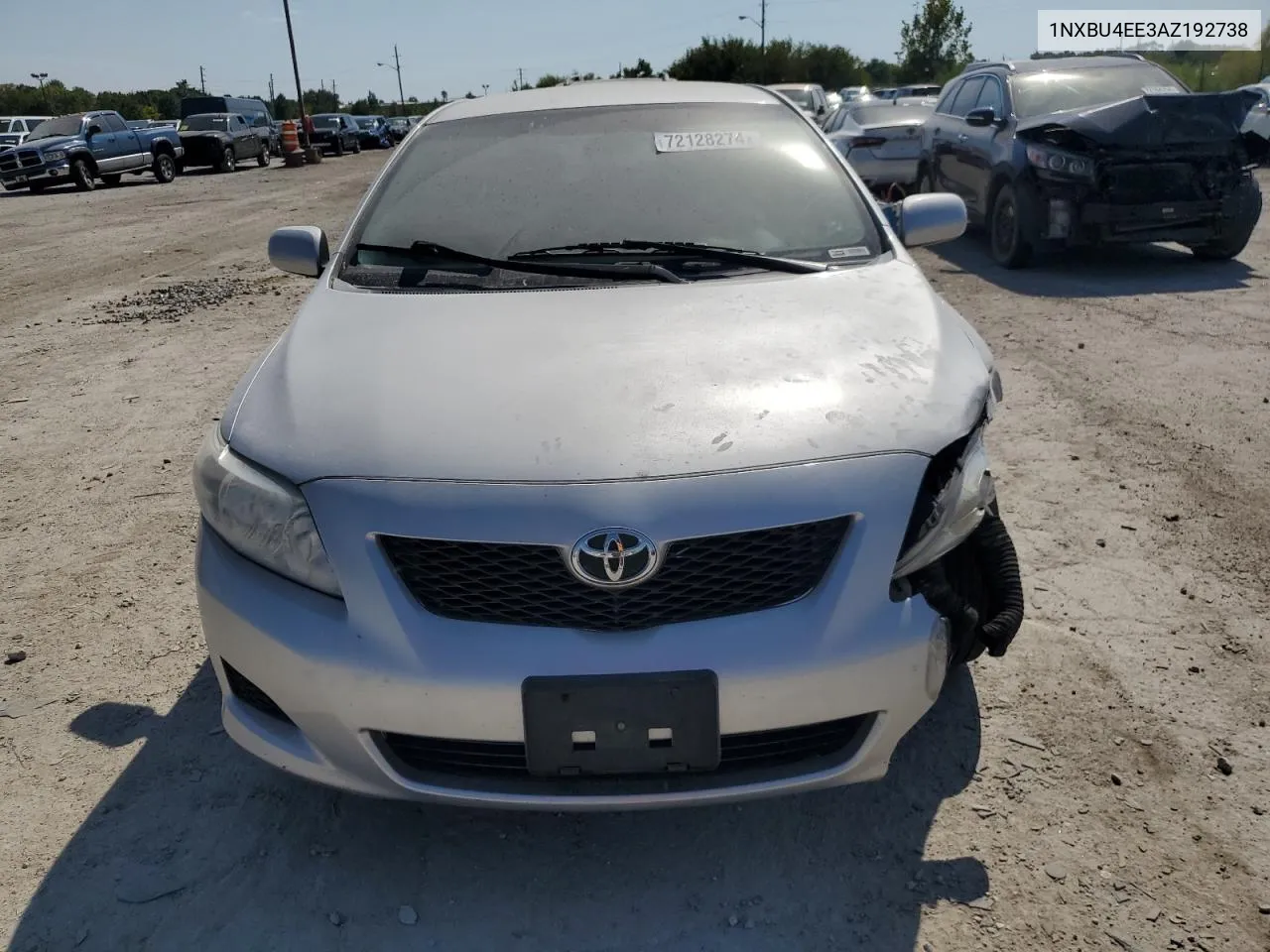 1NXBU4EE3AZ192738 2010 Toyota Corolla Base