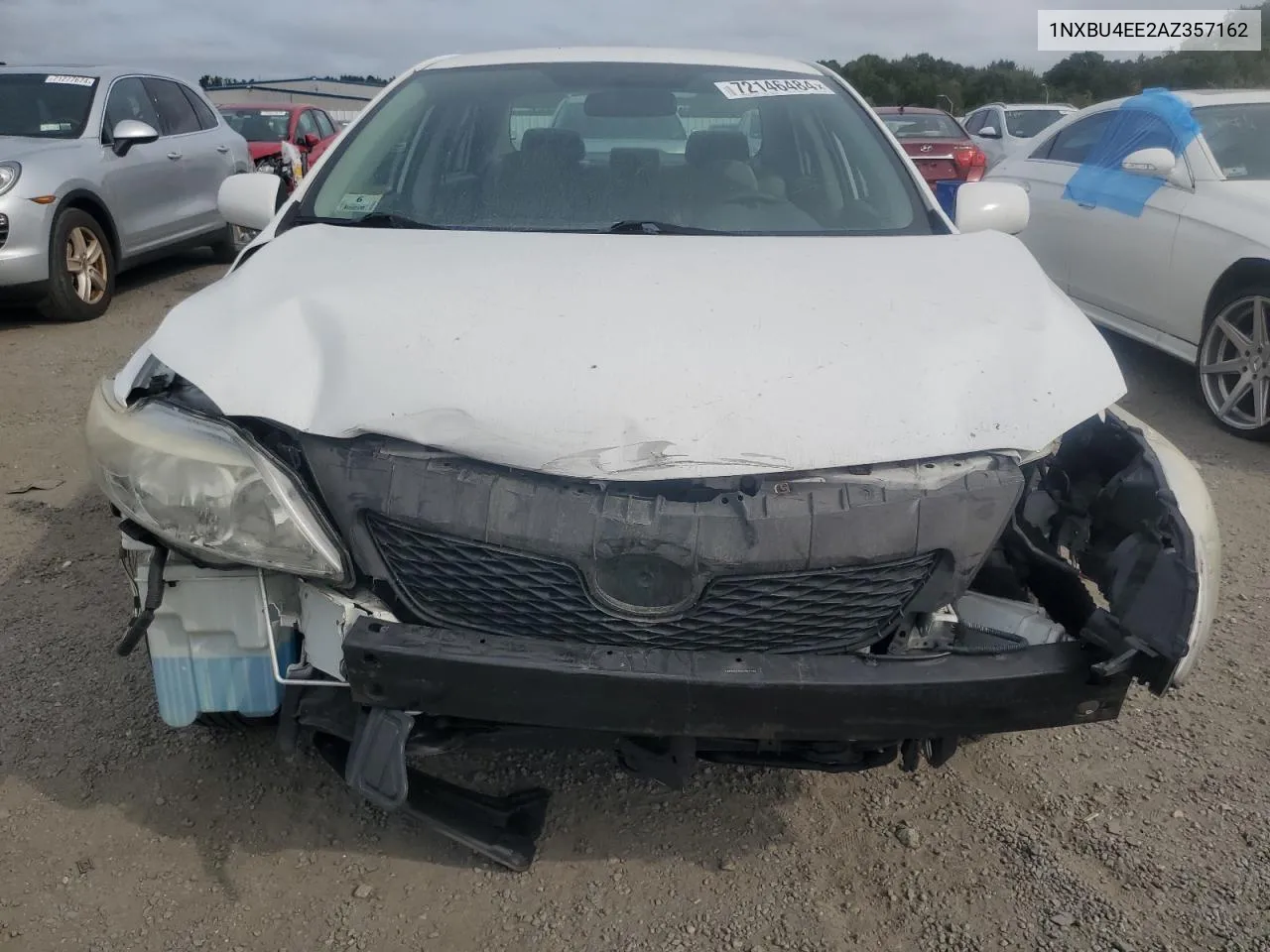 1NXBU4EE2AZ357162 2010 Toyota Corolla Base