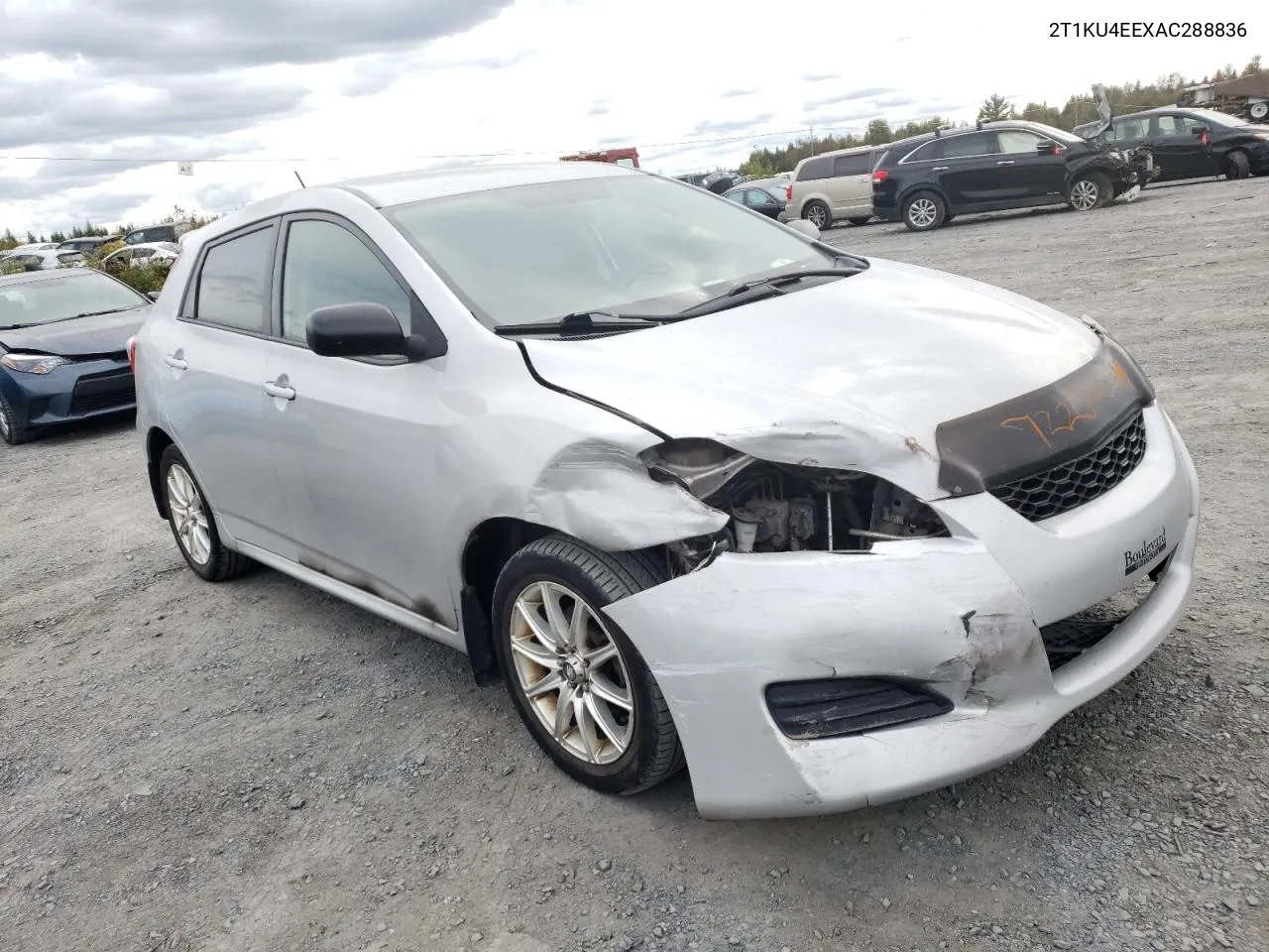 2010 Toyota Corolla Matrix VIN: 2T1KU4EEXAC288836 Lot: 72250604