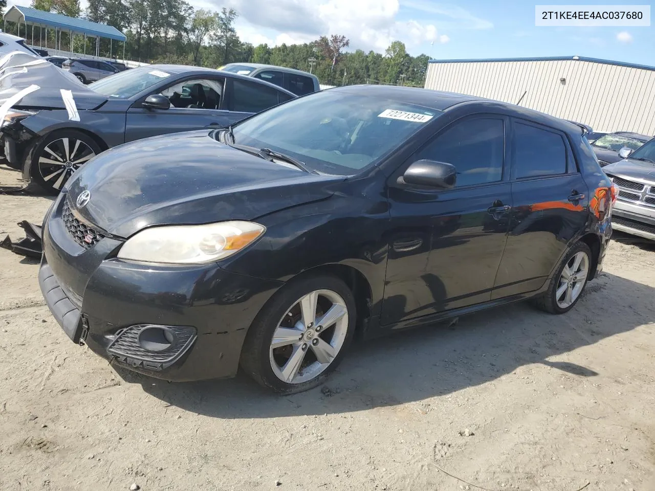 2010 Toyota Corolla Matrix S VIN: 2T1KE4EE4AC037680 Lot: 72271344