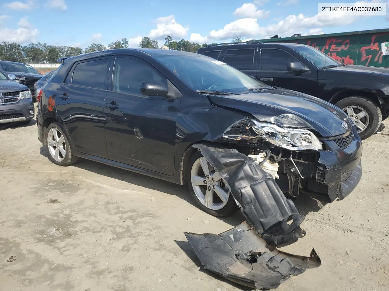 2010 Toyota Corolla Matrix S VIN: 2T1KE4EE4AC037680 Lot: 72271344