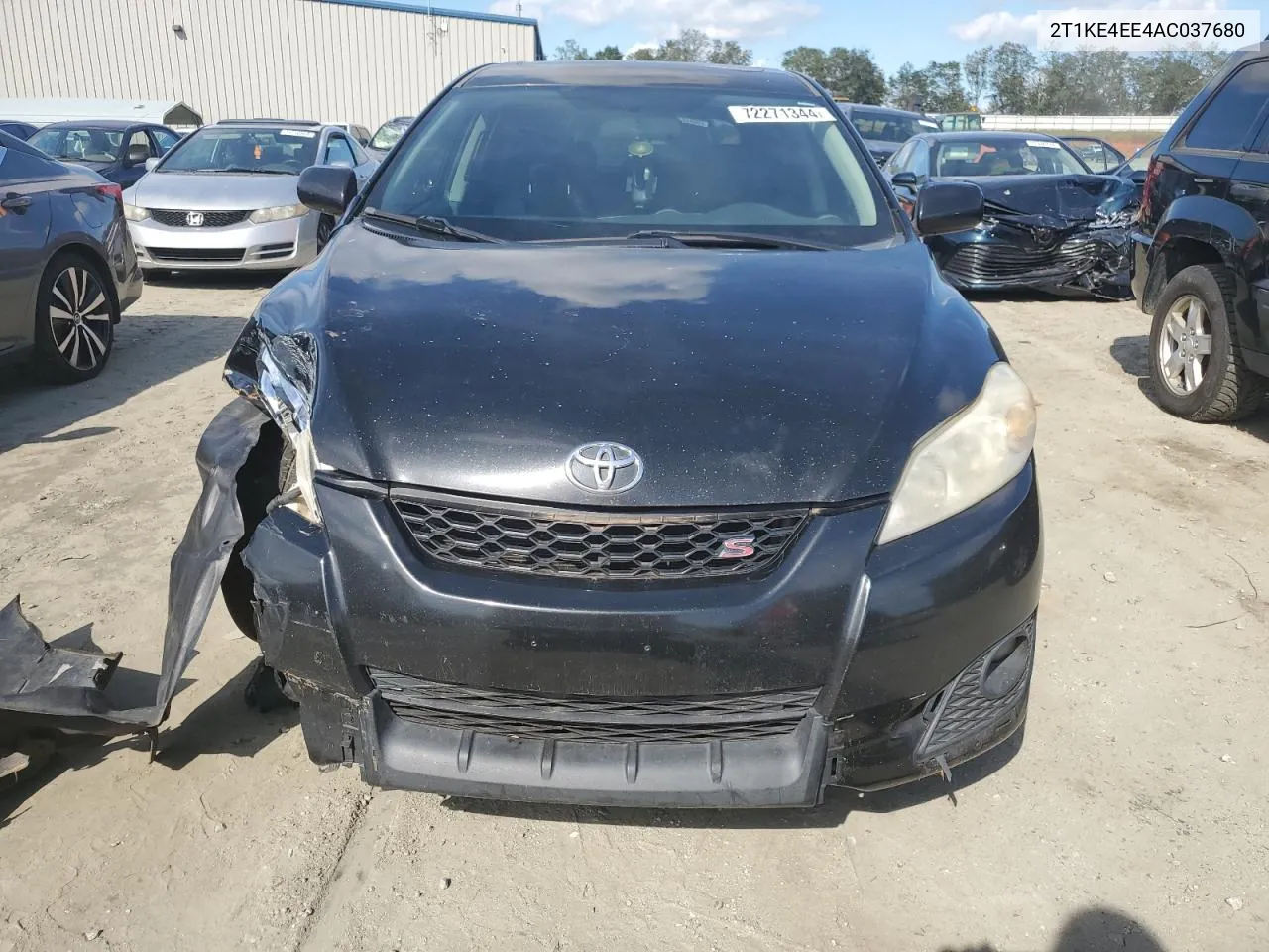 2010 Toyota Corolla Matrix S VIN: 2T1KE4EE4AC037680 Lot: 72271344