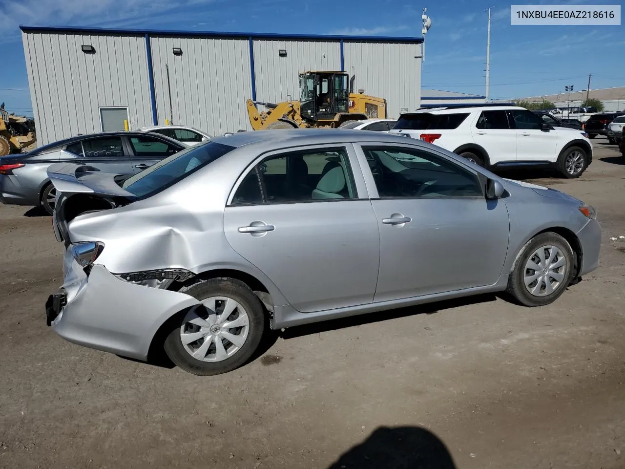 2010 Toyota Corolla Base VIN: 1NXBU4EE0AZ218616 Lot: 72272214