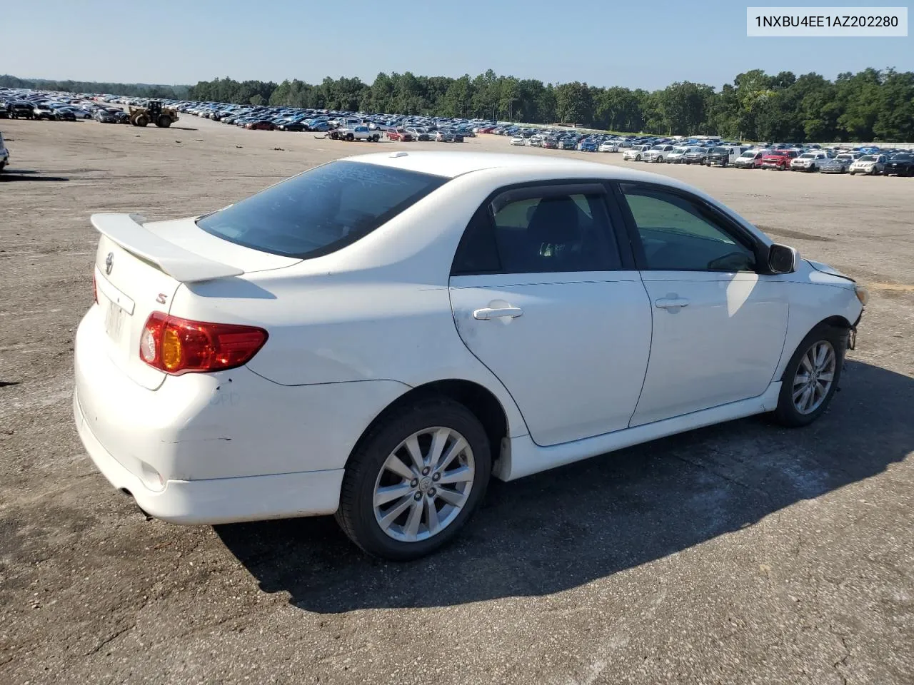 2010 Toyota Corolla Base VIN: 1NXBU4EE1AZ202280 Lot: 72276194