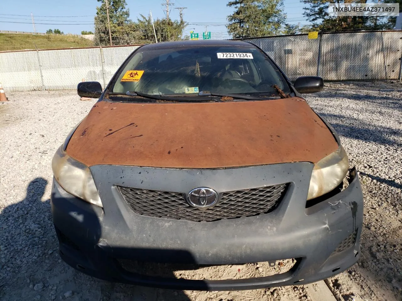 1NXBU4EE4AZ371497 2010 Toyota Corolla Base