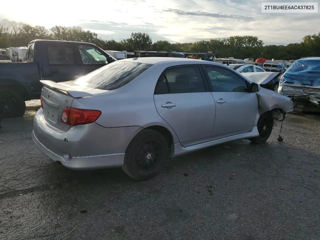 2010 Toyota Corolla Base VIN: 2T1BU4EE6AC437825 Lot: 72330184