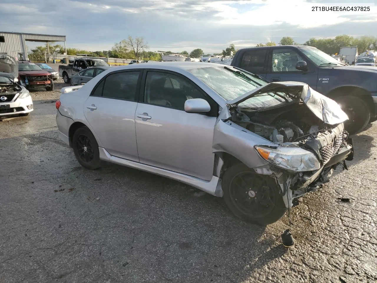 2010 Toyota Corolla Base VIN: 2T1BU4EE6AC437825 Lot: 72330184