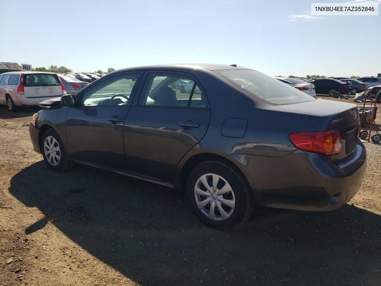 2010 Toyota Corolla Base VIN: 1NXBU4EE7AZ352846 Lot: 72330434