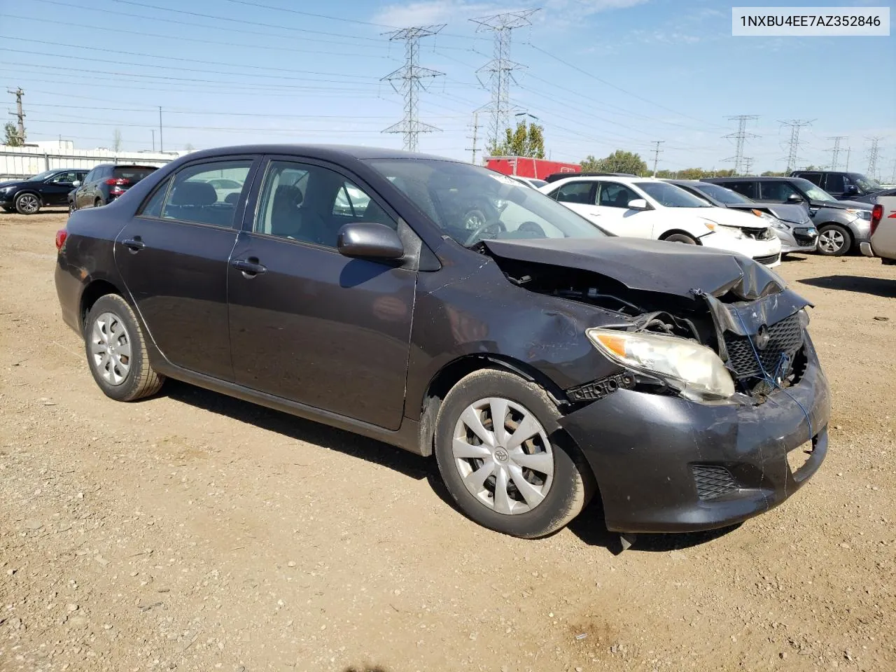 1NXBU4EE7AZ352846 2010 Toyota Corolla Base