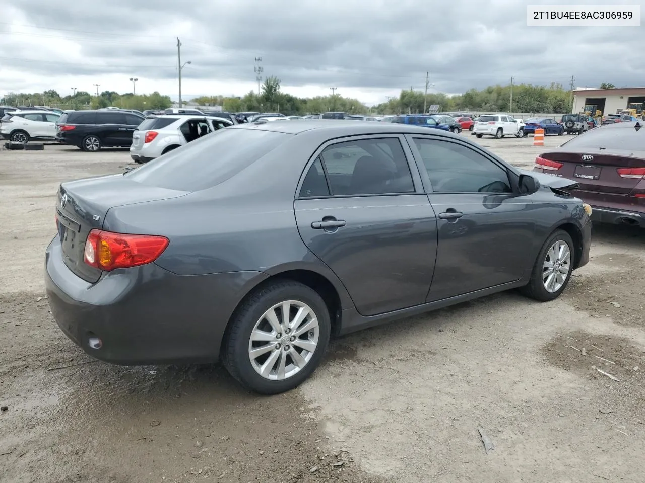 2010 Toyota Corolla Base VIN: 2T1BU4EE8AC306959 Lot: 72346484