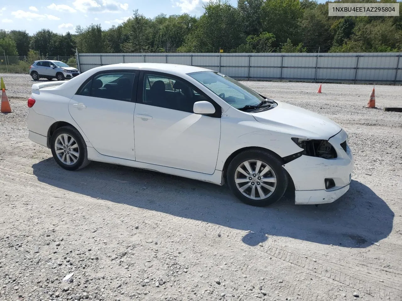 2010 Toyota Corolla Base VIN: 1NXBU4EE1AZ295804 Lot: 72374994