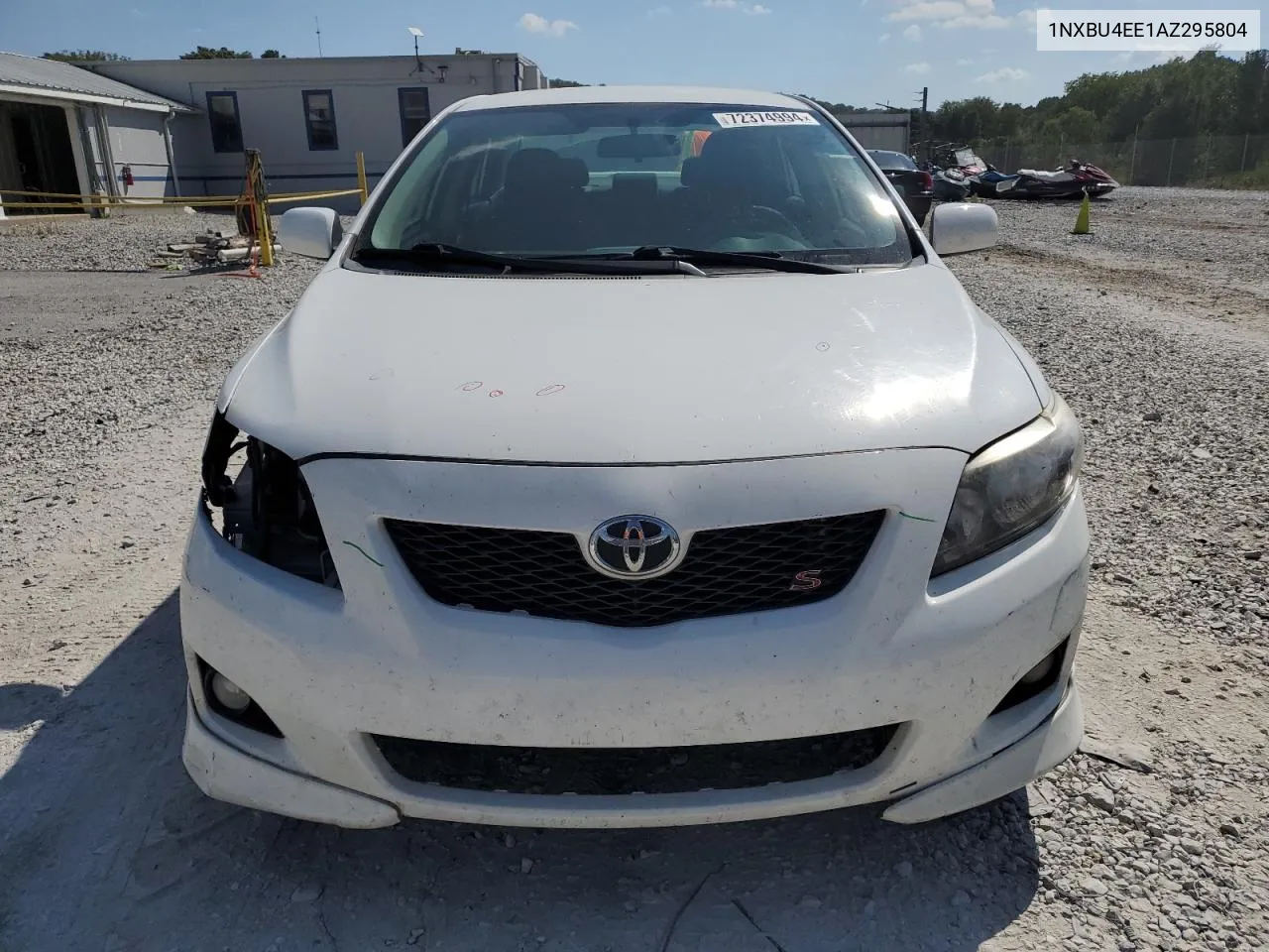 2010 Toyota Corolla Base VIN: 1NXBU4EE1AZ295804 Lot: 72374994