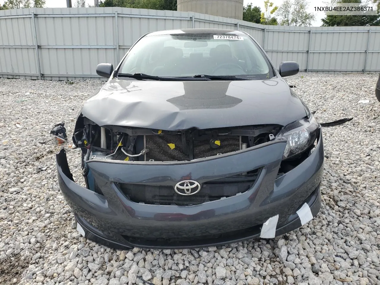 1NXBU4EE2AZ386371 2010 Toyota Corolla Base