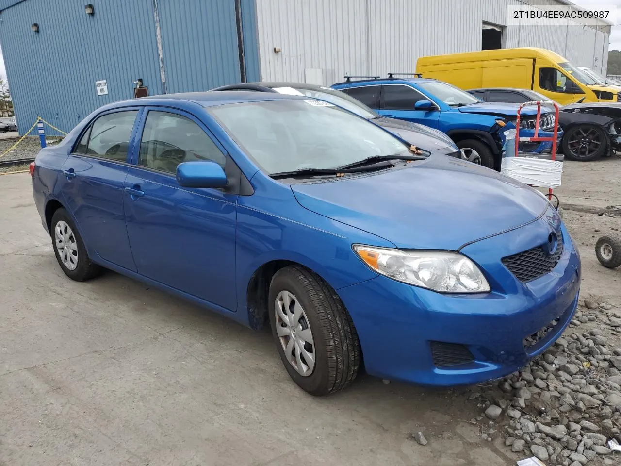 2010 Toyota Corolla Base VIN: 2T1BU4EE9AC509987 Lot: 72387244