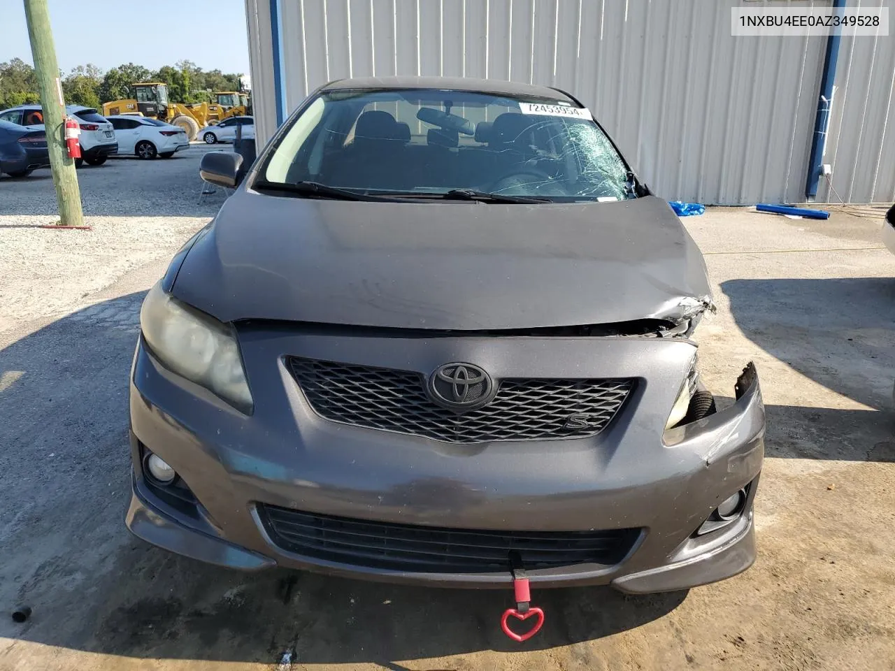 2010 Toyota Corolla Base VIN: 1NXBU4EE0AZ349528 Lot: 72453954