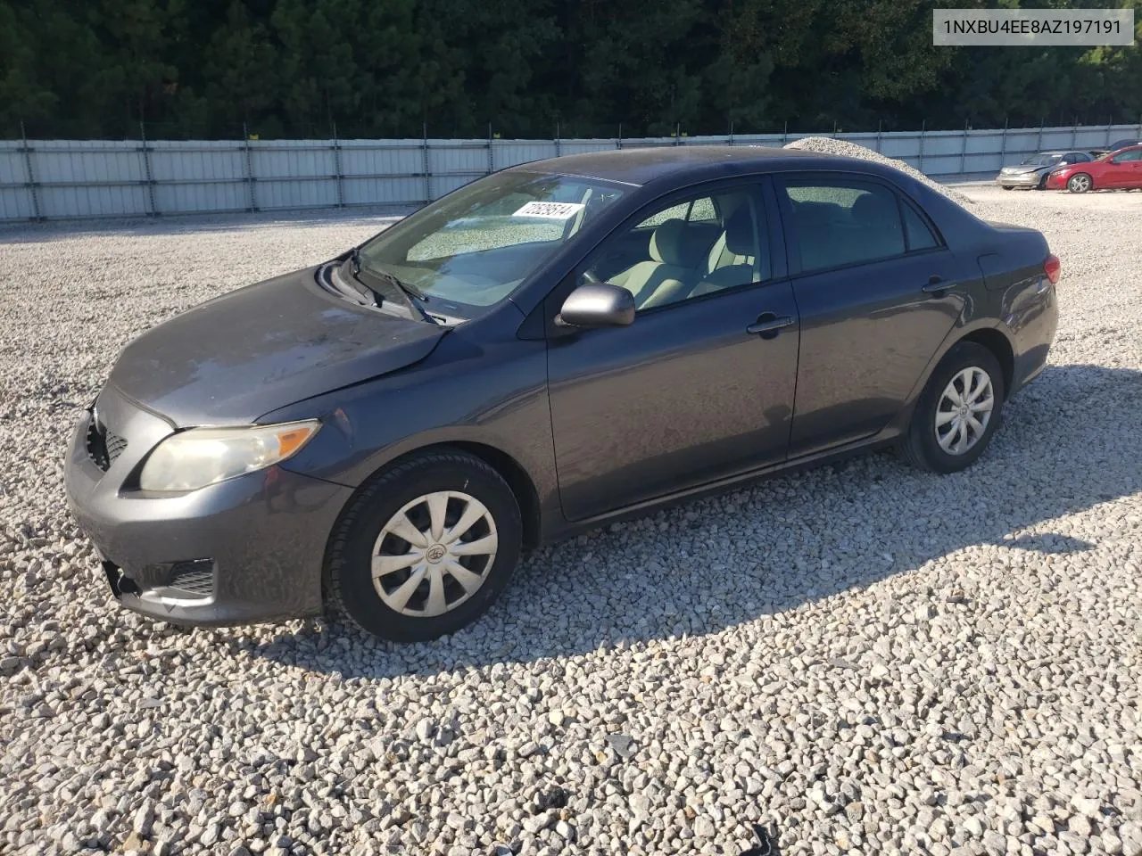 2010 Toyota Corolla Base VIN: 1NXBU4EE8AZ197191 Lot: 72529514