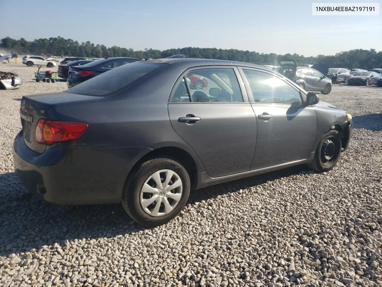 2010 Toyota Corolla Base VIN: 1NXBU4EE8AZ197191 Lot: 72529514