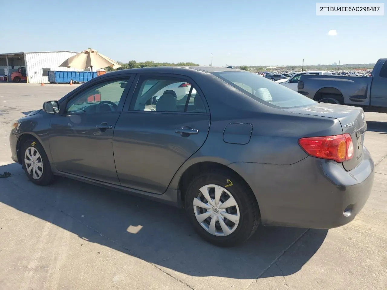 2010 Toyota Corolla Base VIN: 2T1BU4EE6AC298487 Lot: 72543334