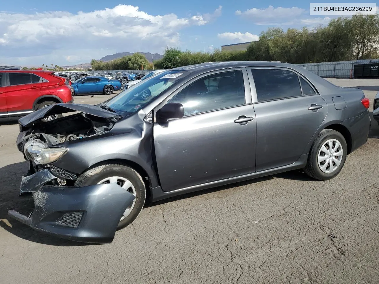 2010 Toyota Corolla Base VIN: 2T1BU4EE3AC236299 Lot: 72644344