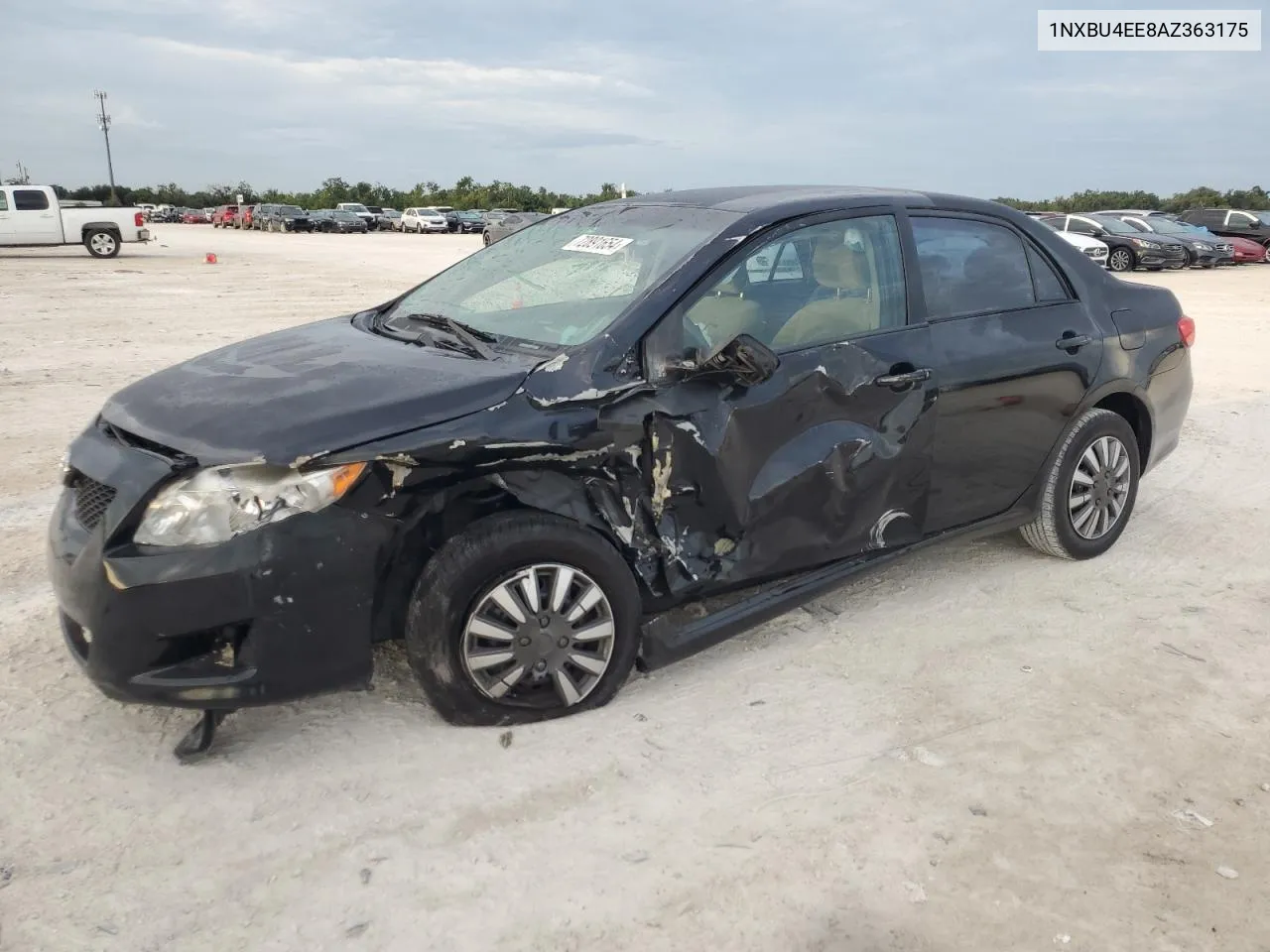 2010 Toyota Corolla Base VIN: 1NXBU4EE8AZ363175 Lot: 72891654