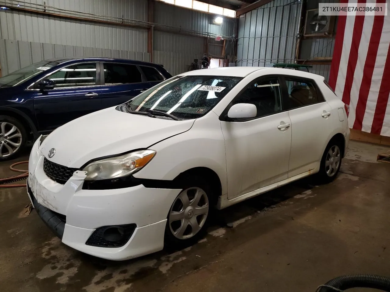 2010 Toyota Corolla Matrix VIN: 2T1KU4EE7AC386481 Lot: 72908074