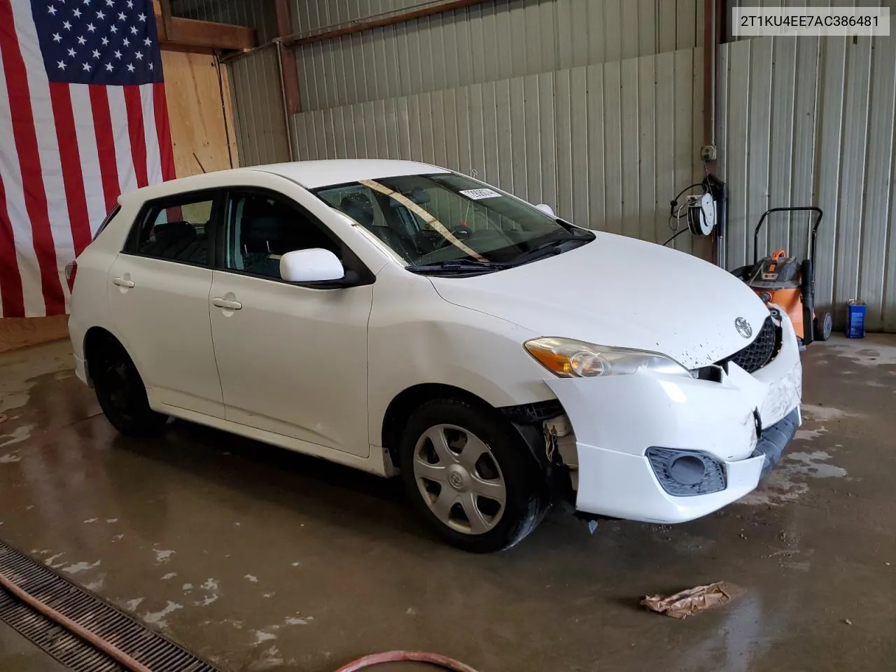 2010 Toyota Corolla Matrix VIN: 2T1KU4EE7AC386481 Lot: 72908074