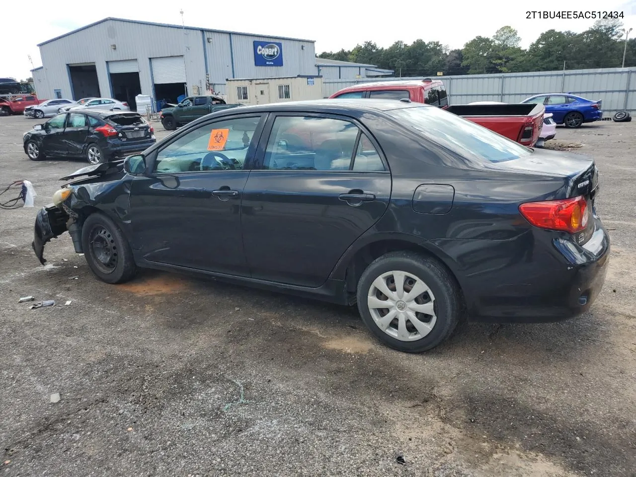 2010 Toyota Corolla Base VIN: 2T1BU4EE5AC512434 Lot: 72916814