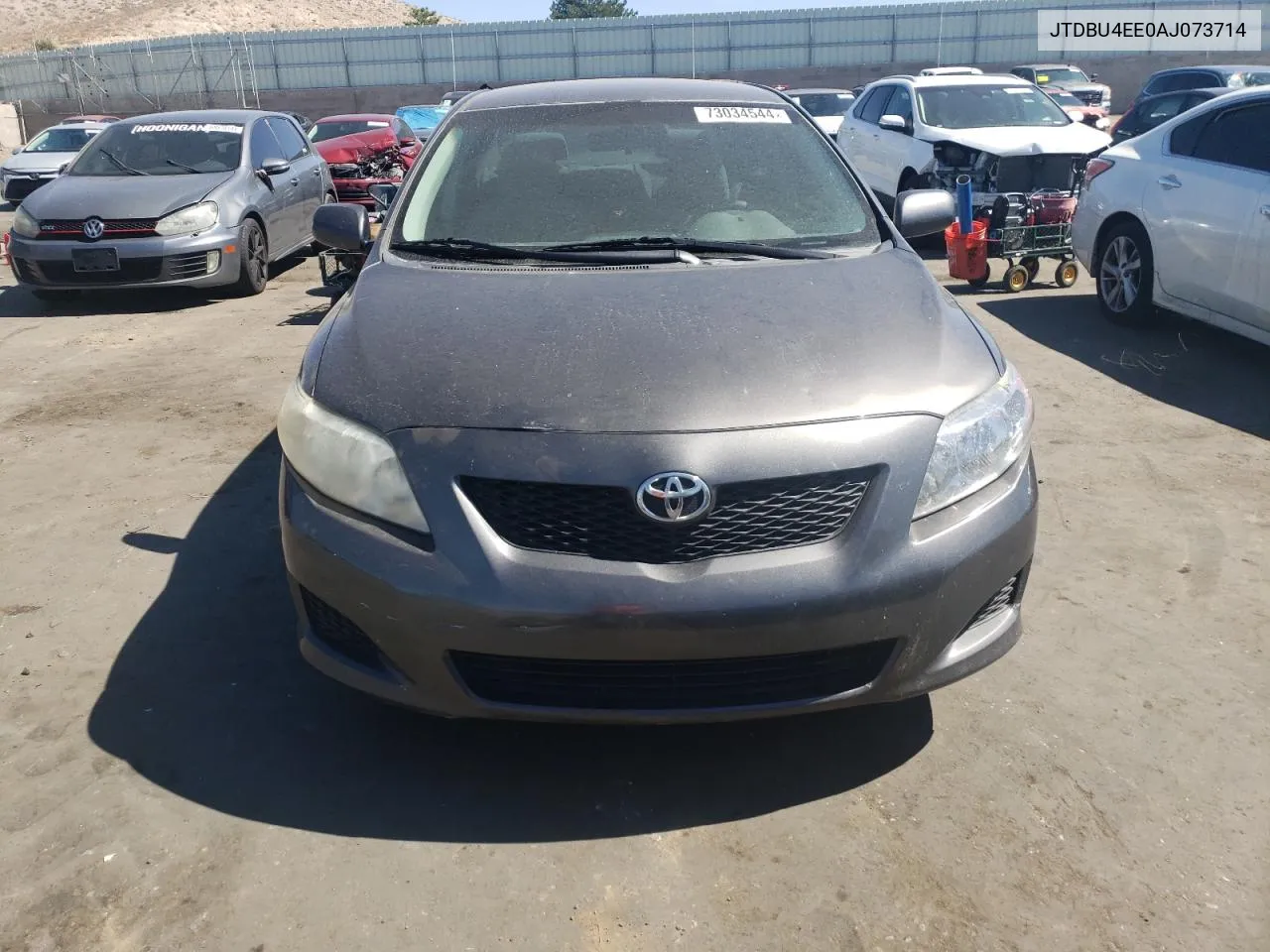 2010 Toyota Corolla Base VIN: JTDBU4EE0AJ073714 Lot: 73034544