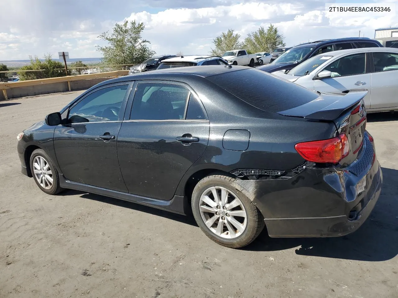 2010 Toyota Corolla Base VIN: 2T1BU4EE8AC453346 Lot: 73107534