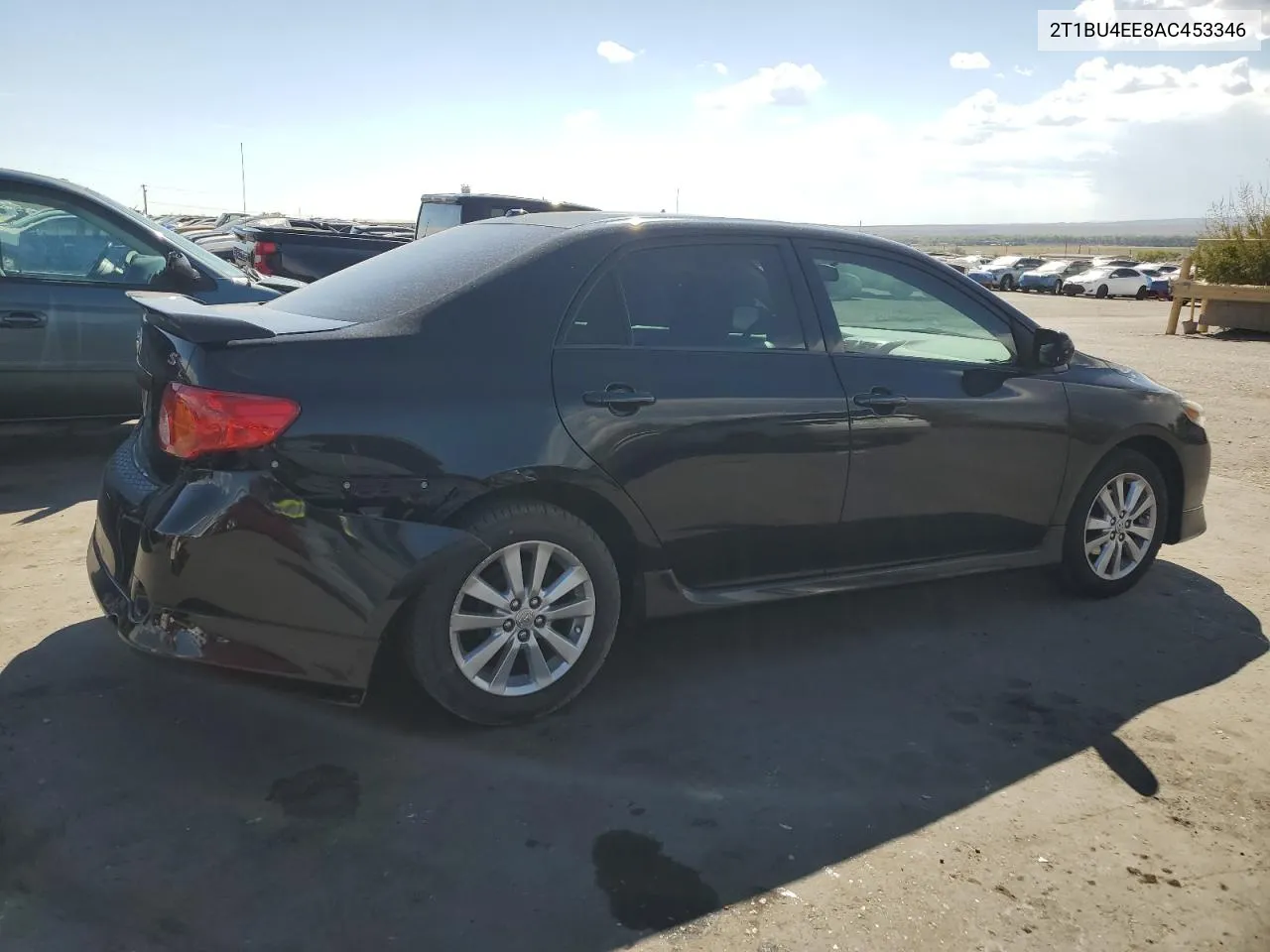 2010 Toyota Corolla Base VIN: 2T1BU4EE8AC453346 Lot: 73107534