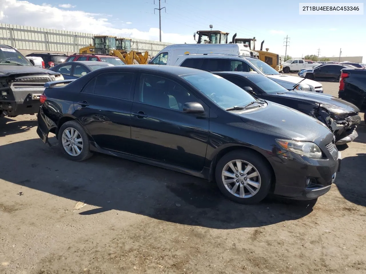 2010 Toyota Corolla Base VIN: 2T1BU4EE8AC453346 Lot: 73107534