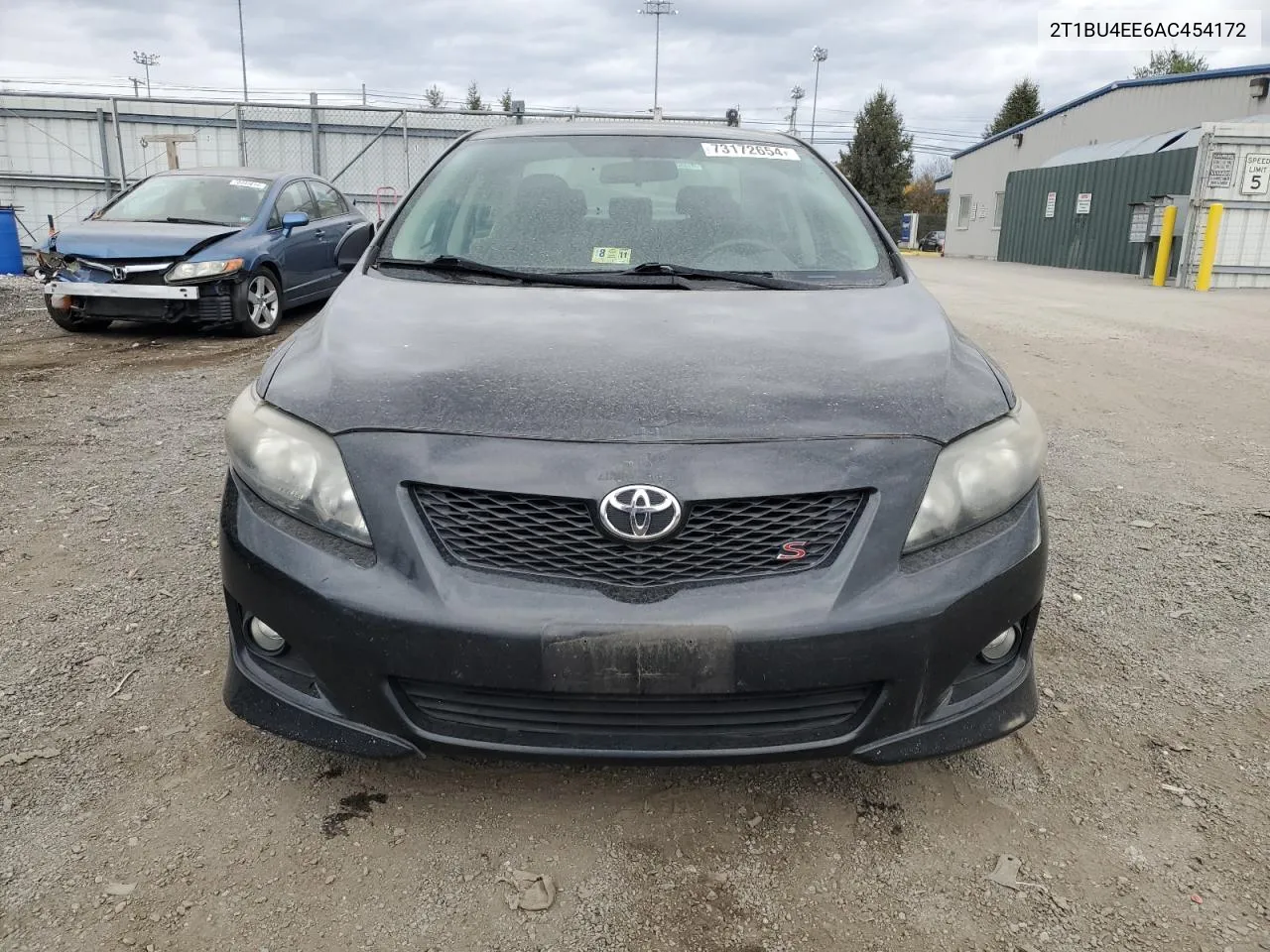 2010 Toyota Corolla Base VIN: 2T1BU4EE6AC454172 Lot: 73172654