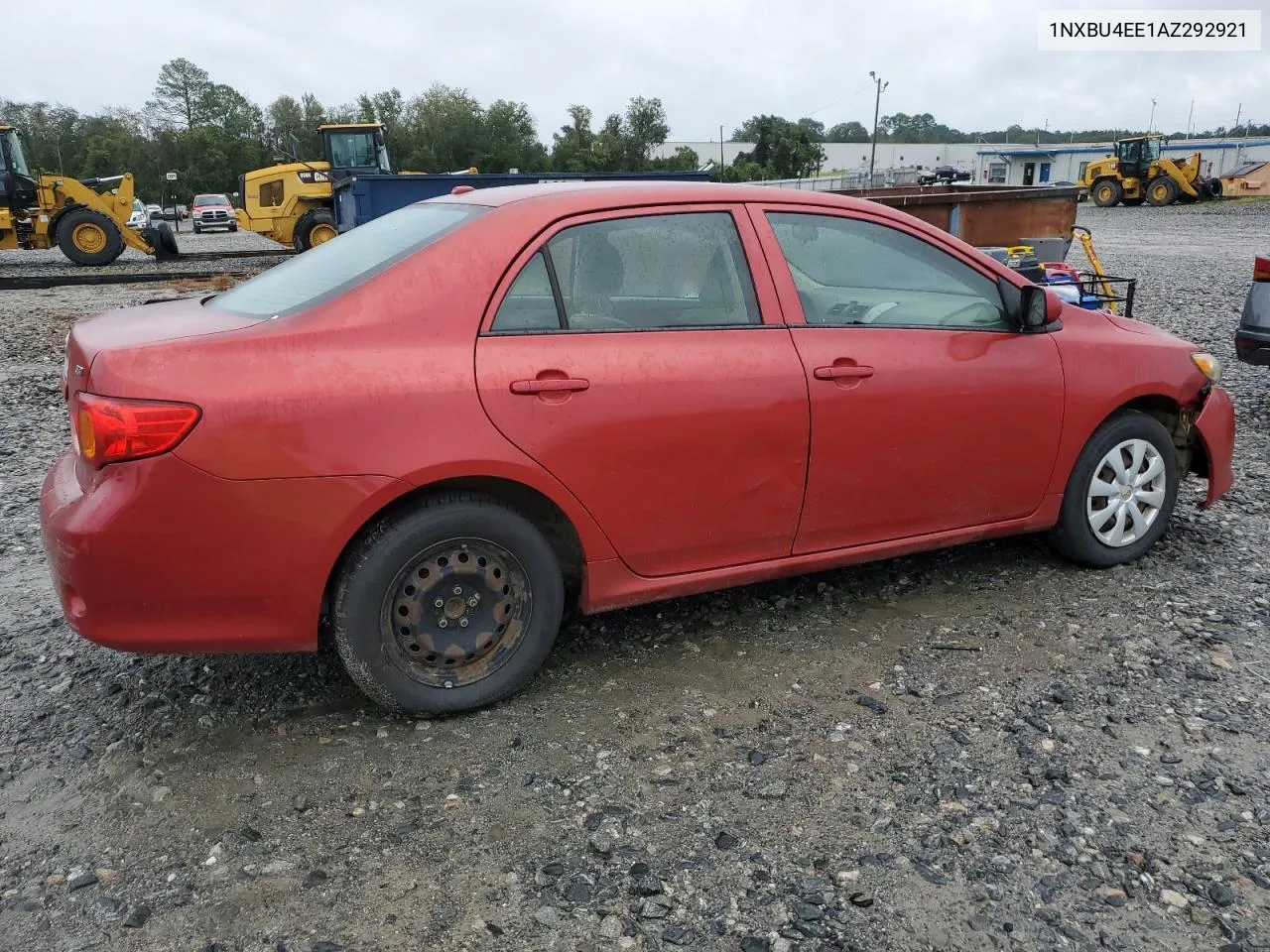 2010 Toyota Corolla Base VIN: 1NXBU4EE1AZ292921 Lot: 73186294