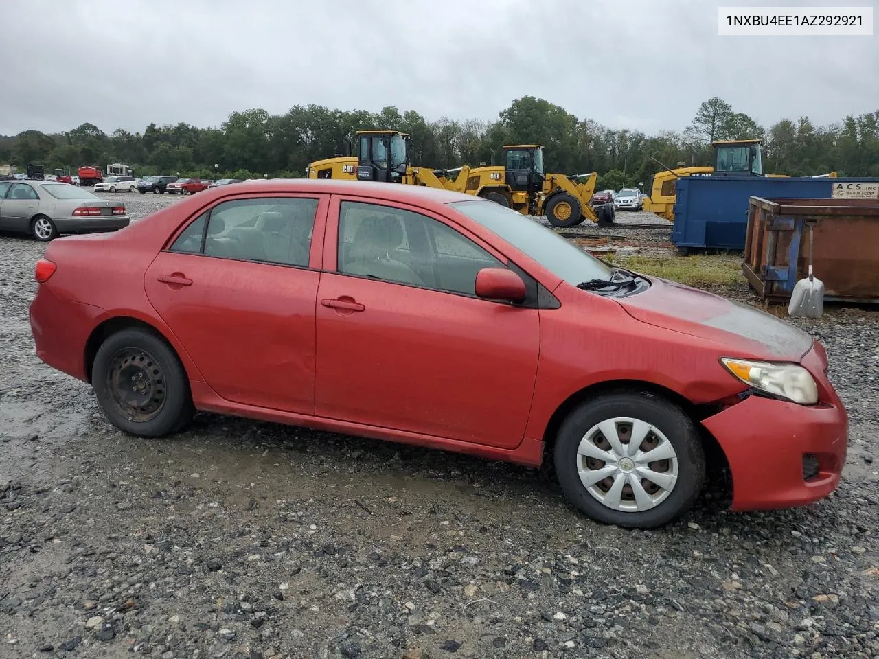 2010 Toyota Corolla Base VIN: 1NXBU4EE1AZ292921 Lot: 73186294