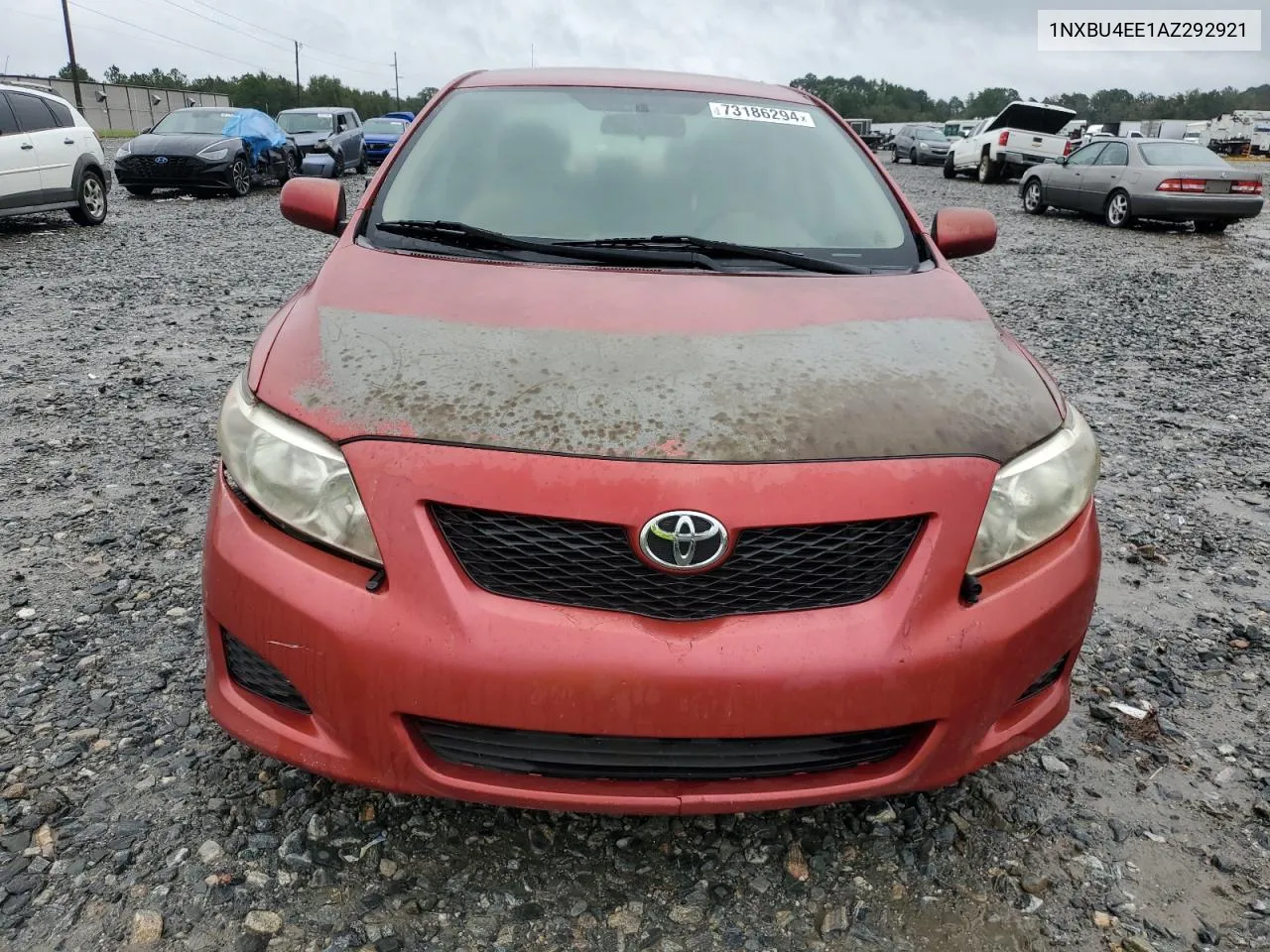 2010 Toyota Corolla Base VIN: 1NXBU4EE1AZ292921 Lot: 73186294