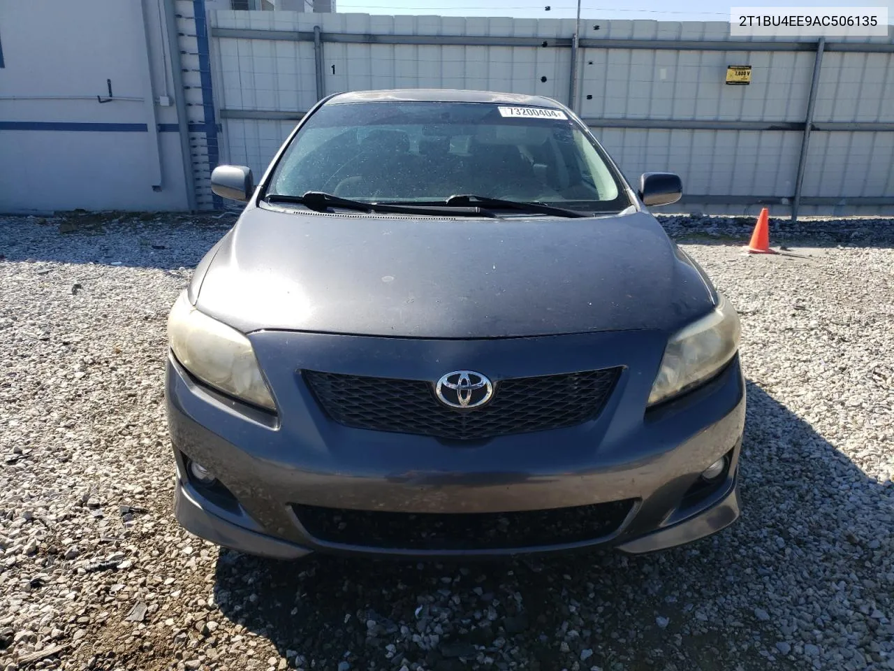 2010 Toyota Corolla Base VIN: 2T1BU4EE9AC506135 Lot: 73200404