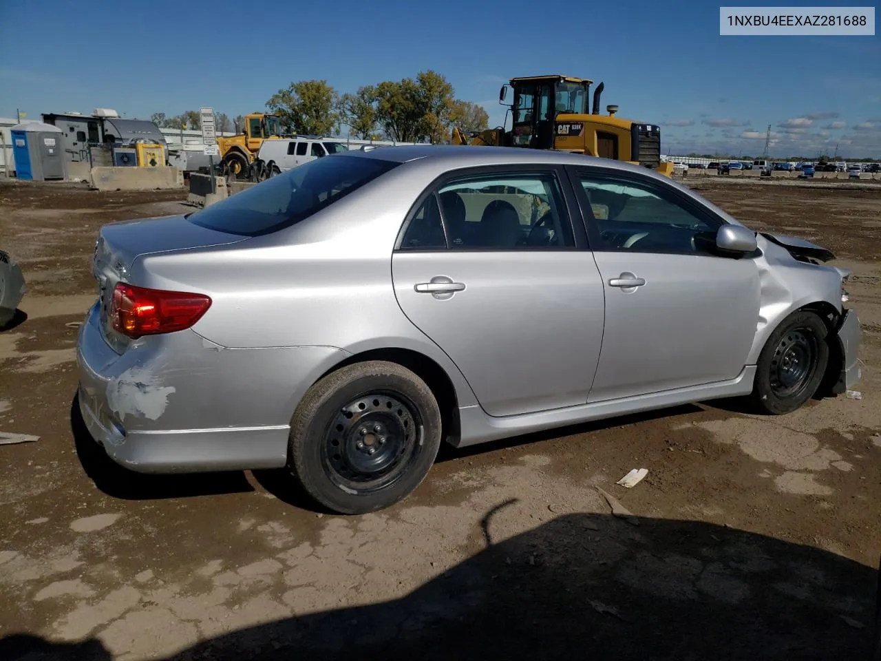 2010 Toyota Corolla Base VIN: 1NXBU4EEXAZ281688 Lot: 73238034