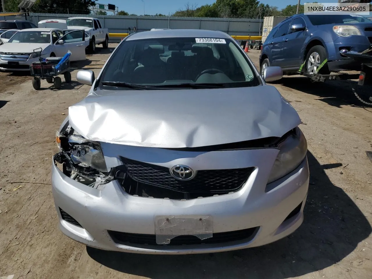 2010 Toyota Corolla Base VIN: 1NXBU4EE3AZ290605 Lot: 73308104