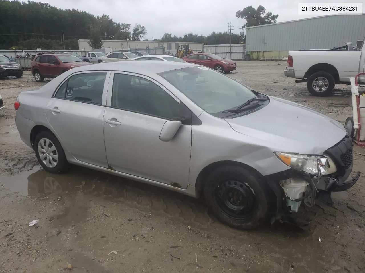 2010 Toyota Corolla Base VIN: 2T1BU4EE7AC384231 Lot: 73361174