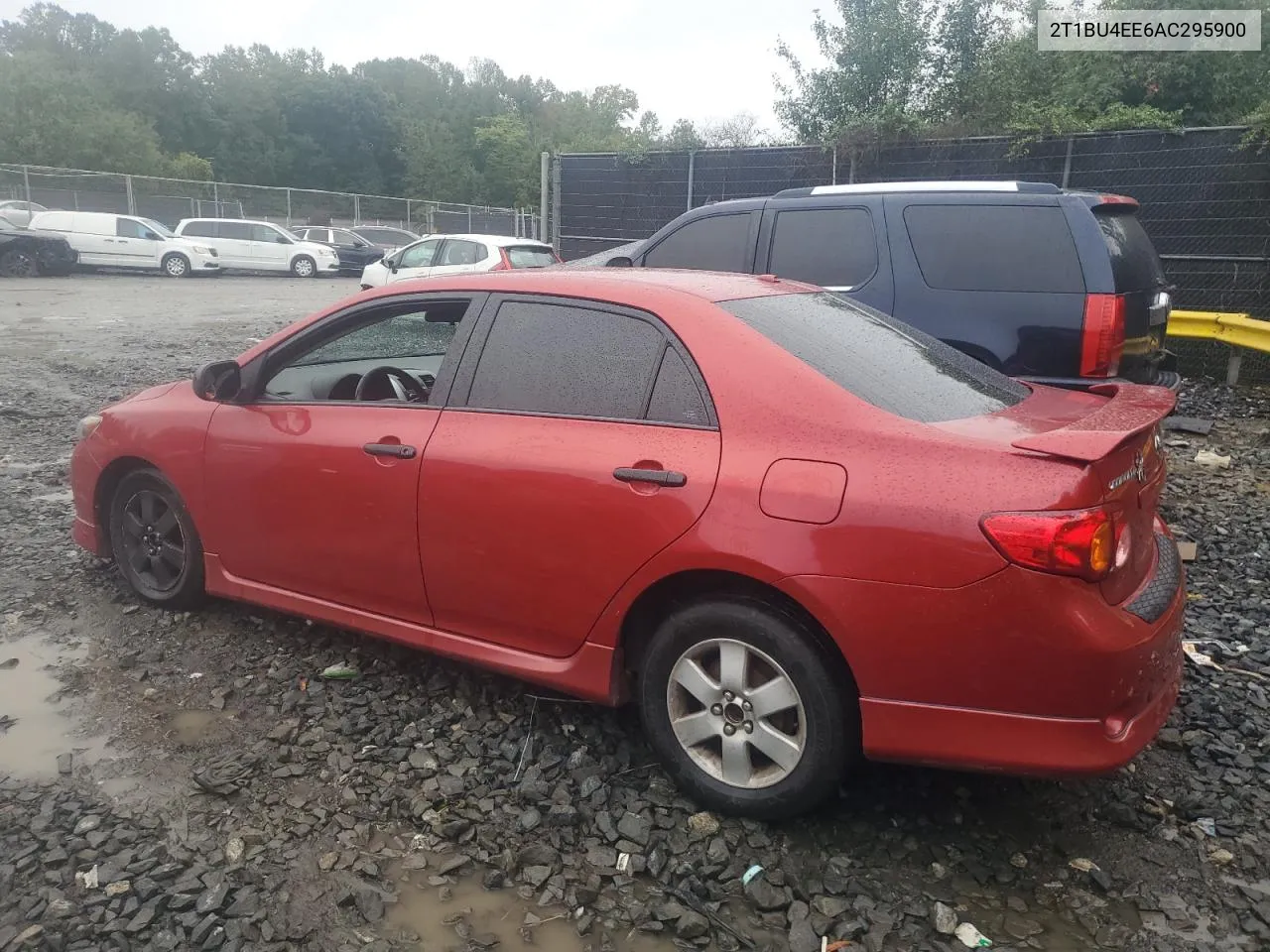 2010 Toyota Corolla Base VIN: 2T1BU4EE6AC295900 Lot: 73378974