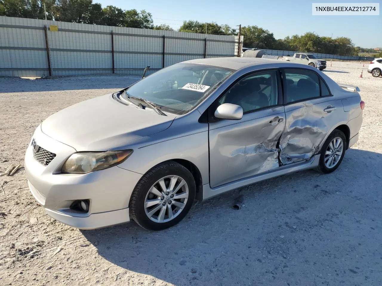 2010 Toyota Corolla Base VIN: 1NXBU4EEXAZ212774 Lot: 73435264