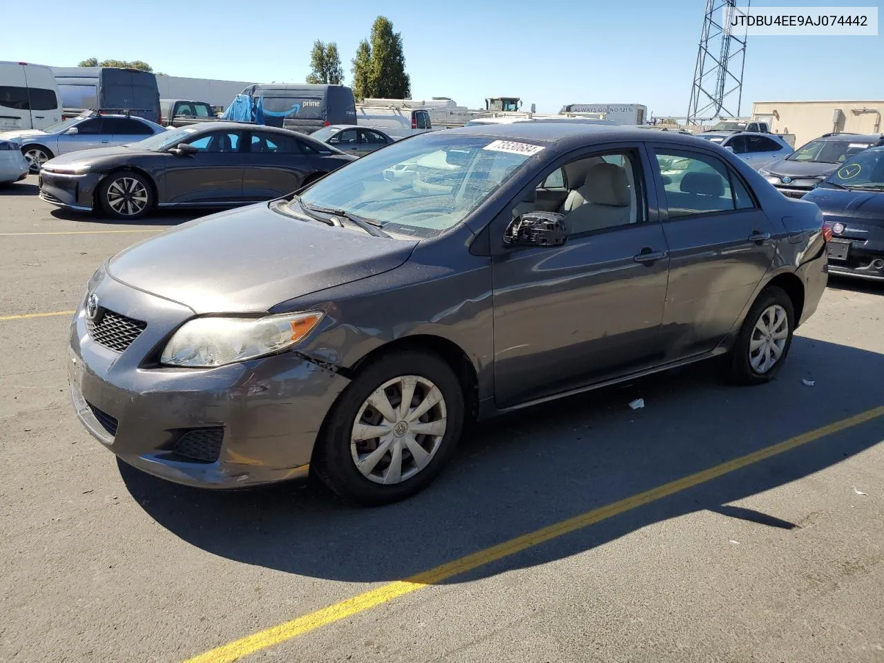 2010 Toyota Corolla Base VIN: JTDBU4EE9AJ074442 Lot: 73530684