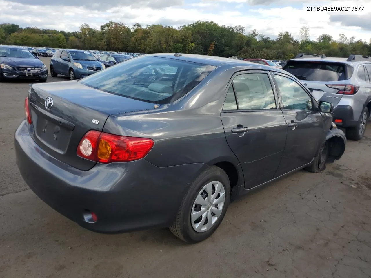 2010 Toyota Corolla Base VIN: 2T1BU4EE9AC219877 Lot: 73543494