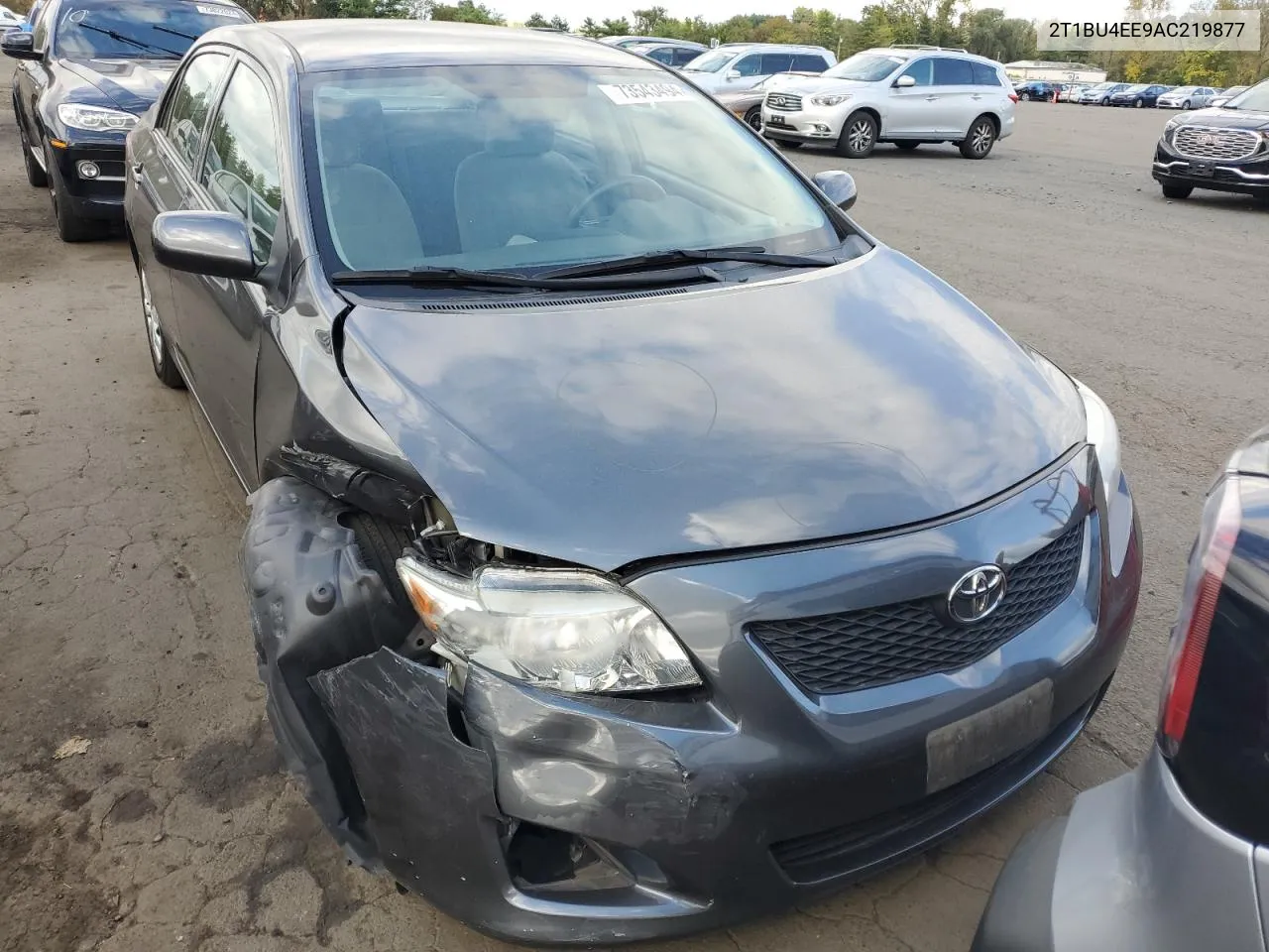 2010 Toyota Corolla Base VIN: 2T1BU4EE9AC219877 Lot: 73543494