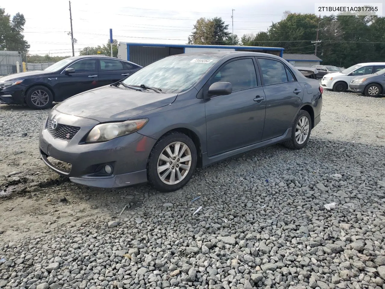 2010 Toyota Corolla Base VIN: 2T1BU4EE1AC317365 Lot: 73589264